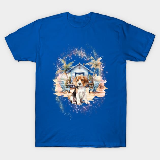 Dog - Beagle puppy T-Shirt by KEWDesign